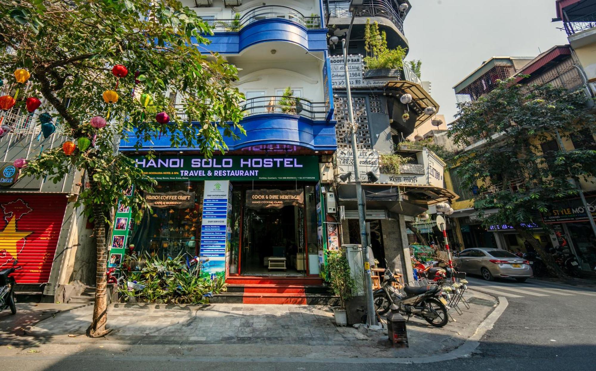 Hanoi Solo Hostel Zewnętrze zdjęcie